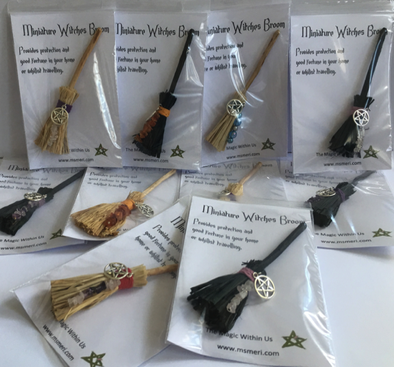 Miniatue Witches Brooms